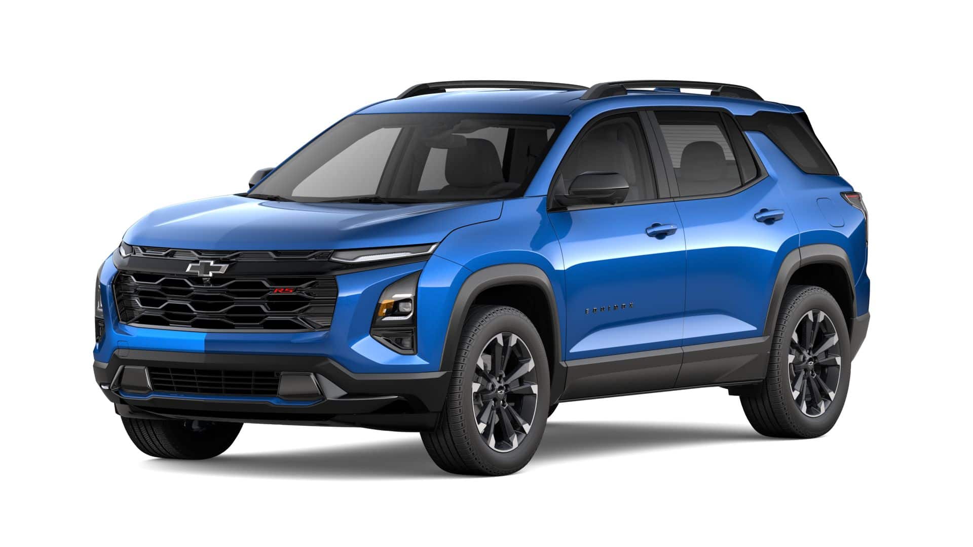 2027 Chevrolet Equinox RS in Reef Blue Metallic — front three-quarter view